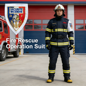 AWELLS Emblema de Bombero Francés Bordado Termoadhesivo de Tela Chenille Ecológico Parches Decorativos de Escudo - Product Image 6