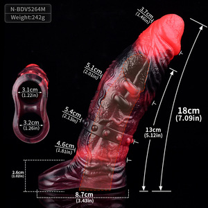Plug anal en silicone à usage multiple pour hommes, jouet sexuel anal, retardateur d'éjaculation, 100 % étanche, pour adultes - Product Image 4