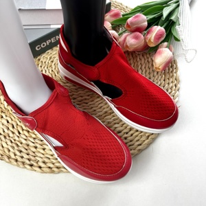 Nuove scarpe da donna vulcanizzate <span class=keywords><strong>con</strong></span> plateau tinta unita scarpe da donna Casual traspirante <span class=keywords><strong>con</strong></span> <span class=keywords><strong>zeppe</strong></span> da passeggio Zapatillas Mujer - Product Image 3