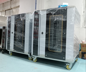 Nuovo Forno a Convezione Industriale di Qualità, Elettrico/a Gas, per Uso Commerciale in Panificio, 220V, con Carrello Rotante da 5/8/10 Teglie per la Cottura di Pane e Prodotti da Forno - Product Image 2