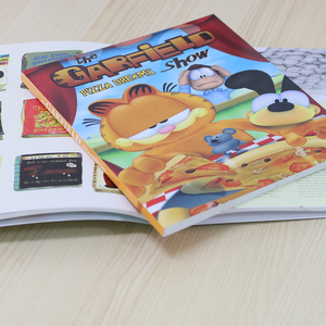 สีเฟอร์นิเจอร์ชุดแฟชั่นภาษาอังกฤษหนังสือนิตยสารจำลองการขายสำนักงานคาเฟ่อุปกรณ์ตกแต่งหนังสือเครื่องประดับพลิก - Product Image 6