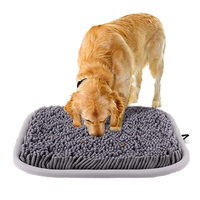 Nouveau tapis olfactif écologique lavable pour chiens, tapis de puzzle olfactif, tapis d'entraînement à l'alimentation lente, tapis de jeu anti-stress
