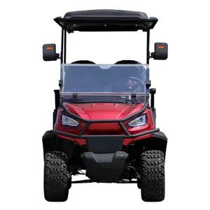 Factory 48V/72V Electric Golf Cart 2 Seater 5kw Lithium Off Road Golf Cart Hunting Golf Buggy Luxury Club Car