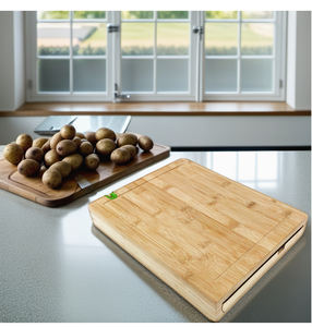 नए डिजाइन किए गए यूरोपीय संघ के वाटरप्रूफ खाना पकाने का सरल मंच इलेक्ट्रॉनिक डिजिटल खाद्य कार्य बांस रसोई पैमाने को काटना - Product Image 1