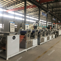 Noedelproductielijn, gefrituurde instant industriële noedels, machines voor het maken van instant noedels, mini instant noedelapparatuur