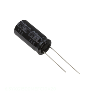Original 6.3YXG1500MEFC10X20 1500 uF CAP ALUM 1500UF 20% 6.3V RADIAL Through Hole <b>Capacitor</b> - Product Image 1