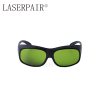 Lunettes de sécurité tendance, monture en plastique, protection laser pour les lasers NDYAG Alexandrite, épilation