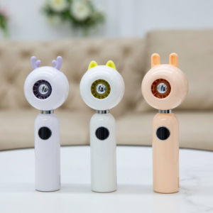 Recarregável Popular Quatro Engrenagens Vento Velocidade Handheld Air Cooling Fan Bonito Design Leve Outdoor Handy Pequeno Ventilador 3000mAh - Product Image 2