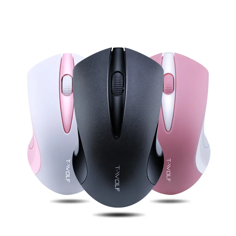 New Fashion Optical Wireless Rechargeable Mouse Laptop Free Gaming Mouse Game Computer Power Mouse