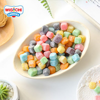 Gratis Monster Mango Smaak Cube Gummy Candy Halal Zure Fruitige Jelly Gummy Snoep In Zak
