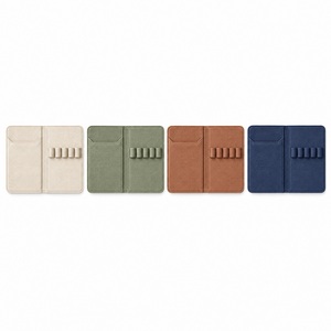 Étui à crayons et pochette pour livre deux-en-un en toile format A5, personnalisable avec logo, pochette de papeterie en gros - Product Image 5