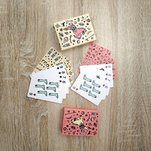 Tùy Chỉnh Chuyên Nghiệp In Ấn Hai Sàn Không Thấm Nước <span class=keywords><strong>PVC</strong></span> Nhựa Chơi Thẻ Trò Chơi Thẻ Với Tùy Chỉnh Đầy Đủ Màu Sắc Tuck/Hộp Từ - Product Image 5