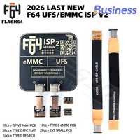 Programmeur F64 Flash 64 Ultra Box pour la programmation, l'écriture, la lecture, l'effacement, la vérification, le contrôle des puces, graveur multifonction