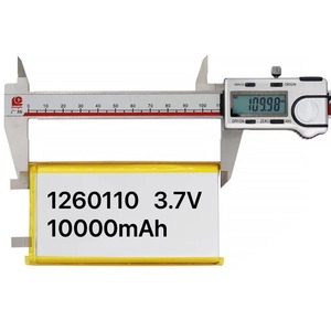 Batterie au lithium 1260110 Prix attractif 3.7V 10000mAh Batterie au lithium polymère/Batterie Lipo pour Power Bank GPS pour Power Bank 1260110 - Product Image 5