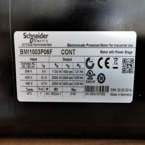 Servomotor BMI1003P06F <span class=keywords><strong>Bmi</strong></span> 22kW 3600rpm IP65 con Eje con Llave PLC - Product Image 3