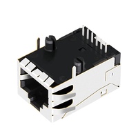 0811-1X1T-06 08B1-1X1-F -1X1 100 Konektor Industri Base-T Soket RJ45