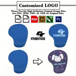 Manufacturers Wholesale Custom Anti-slip Wrist Support Mouse Pads Logo for Promo Business Gift Mousepads - Product Image 2