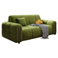 Canapé-lit électrique moderne inclinable en tissu, convertible, doux, pliable avec rangement et télécommande pour salon, appartement, hôtel