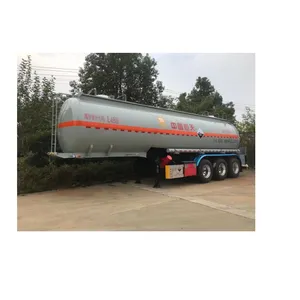 Tri Axles 12 Wheels 29m3 Corrosive Chemical Liquid Storage Tank Semi Trailer 3 Axle 40cbm Acid Chemical Tanker Trailer