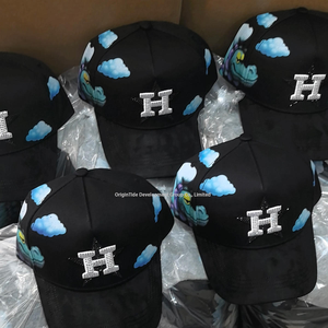 จัดส่งรวดเร็ว หมวก Gorras G5 JC Hats DH EI Barbas Hats หมวกเบสบอลผ้าสักหลาด ปรับขนาดได้ Unisex ซับในผ้าซาติน Thirty One 31 Hats - Product Image 3