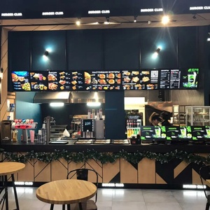 Kingwestar Indoor Promotional Advertising Picture Aluminum <b>Frame</b> Tempered Glass Led Light Box - Product Image 4