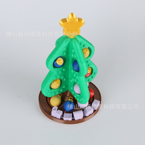 Juego de Adornos para Árbol de Navidad con Mini Tren y Bolas de Plástico, Decoración Festiva para Niños - Product Image 2