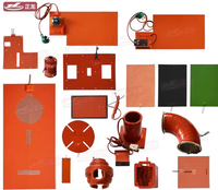 Silikonkautschuk-Heizkissen, 1200W Silikon-Heiz decke Flexible Silikon-Heizmatte Gummi-Heizkissen