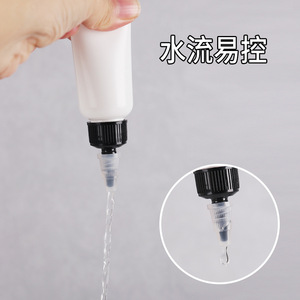 Plastic Gel <b>Bottle</b> 100ml White PE Extrusion Nozzle For Emulsions And Pigments - Product Image 4