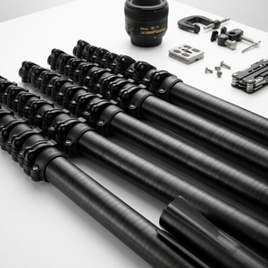 Pata Telescópica <span class=keywords><strong>de</strong></span> Carbono, Ligera, Ajustable, <span class=keywords><strong>de</strong></span> Alta Resistencia, para Equipos Industriales y Aplicaciones Personalizadas - Product Image 4