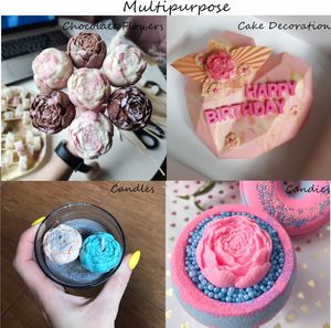 Art Rosebud Flip Sugar <b>Mold</b> Chocolate Handmade Soap Drip Gel Aromatherapy Candle Epoxy Resin Silicone <b>Mold</b> - Product Image 3