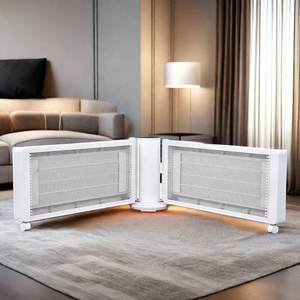 <span class=keywords><strong>Chauffage</strong></span> <span class=keywords><strong>radiant</strong></span> en graphène portable et <span class=keywords><strong>mobile</strong></span> de haute qualité autoportant pour la ventilation de la salle de bain avec télécommande et contrôle WiFi - Product Image 6