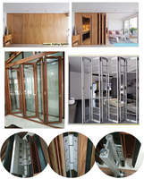 Charnières de porte pliante, accessoire en bois, quincaillerie pour porte repliable