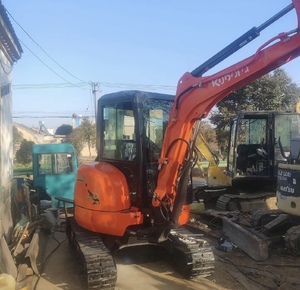 Miniexcavadora de cadenas U30 de 3 toneladas usada de segunda mano para rompedor de motor, caja de cambios, cilindro hidráulico HAWE, modelo 2023 - Product Image 2