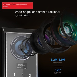 Flower Carpenter Safety Hardware Fully Automatic Smart Lock HMRB-1103 Face/Fingerprint/Password/Card/Key/App Unlock for - Product Image 2