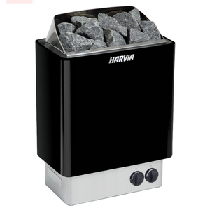 Sauna de vapor húmedo para 4 personas, de madera maciza negra, para exteriores, resistente a la lluvia, de lujo, a buen precio, con luz y piedras. - Product Image 6