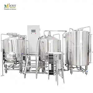 Equipamentos de fabricação de cerveja artesanal grande 1000l