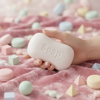 Savonnette réaliste en PU, jouet anti-stress souple à presser, jouet sensoriel de bureau, simple, mignon, unisexe