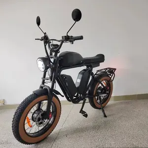 48v ebike motor duplo 2000w bateria tripla, óleo de freio, suspensão completa, longo alcance, rápido, bicicleta elétrica, atacado