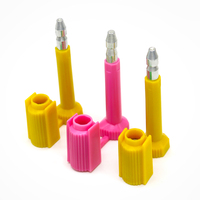 Sceaux de sécurité à boulon en acier AH-BS116 pour conteneurs de remorques de fret, haute qualité, diamètre 8 mm, résistance à la traction >15KN