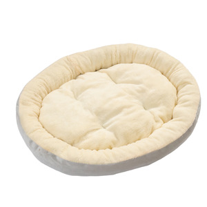 겨울 클리어런스 따뜻한 색상 매칭 애완동물 집 고양이 집 플러시 PP 코튼 원형 강아지 침대 애완동물 둥지 - Product Image 5