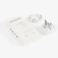 Adaptateur de chargeur mural USB-C pliable en boîte 20W Prise EU avec câble Type-C pour 12/13/14/15/16 Protection OTP