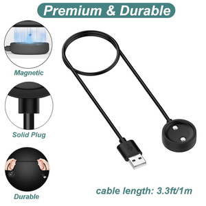 3.3FT 1M สีดำสายชาร์จ USB สำหรับนาฬิกาอัจฉริยะแบบแม่เหล็กสำหรับซูนโต <span class=keywords><strong>9</strong></span> พีค โปร เรซ เอสแนวตั้งสายชาร์จสมาร์ทวอทช์ - Product Image 5