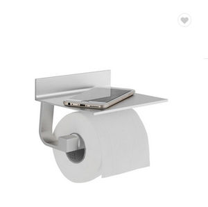 Soporte de Pared para Papel Higiénico y Teléfono Móvil, Diseño Industrial, Adhesivo, para Uso Doméstico, Portarrollos de Papel TIPO 2 - Product Image 1