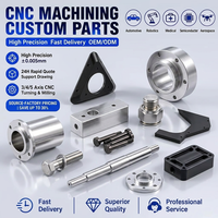 Pièces usinées CNC de haute précision en acier inoxydable et aluminium, pièces de rechange personnalisées, service de personnalisation avancé