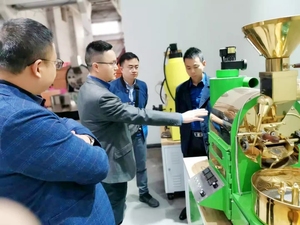 Máquina Tostadora de Granos de Café de 1 kg y 2 lb, Lista de Promociones de Venta Caliente 2021, Filipinas, Equipo de Procesamiento de Café Vork para el Hogar - Product Image 6