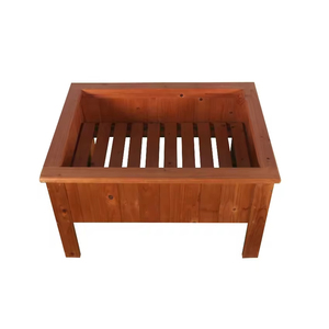 Vente en gros bon marché, potager surélevé en fer galvanisé, jardinière en <span class=keywords><strong>bois</strong></span> - Product Image 6