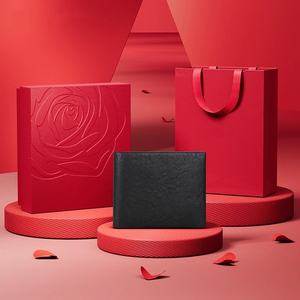 Portefeuille en cuir véritable vintage - Style rétro avec fenêtre d'identité - Product Image 5