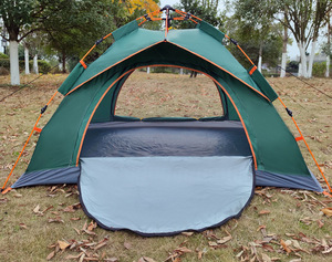 Tente de camping en plein air à double couche, portable, automatique, anti-tempête - Product Image 6