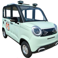 Voiture électrique compacte 1000W, mini véhicule électrique à quatre roues, 4 portes, 4 places, batterie lithium pour adultes