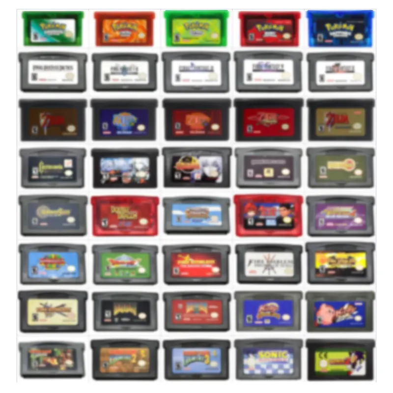 ニンテンドーGBA/SP/DS lite/GB/GBC用のホットスポットレトロビデオゲームカードゲームカートリッジ